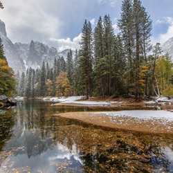 Пазл: Отражение осени