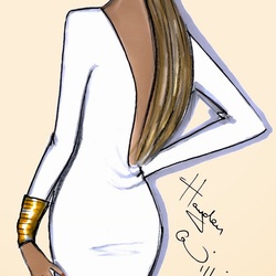 Пазл: Девушка в белом