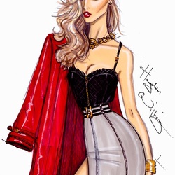 Пазл: Женщина-вамп