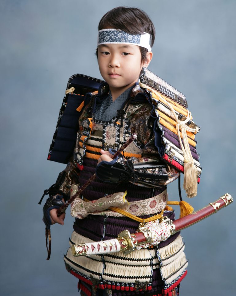 Стрижка самурая для мальчика фото