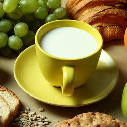 Пазл: Кружечка с молоком