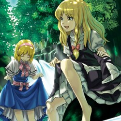 Пазл: Девочки в воде