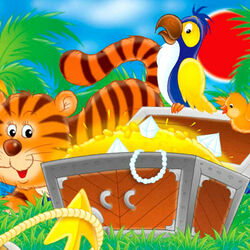 Пазл: Кладоискатели