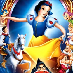 Пазл: Белоснежка и семь гномов