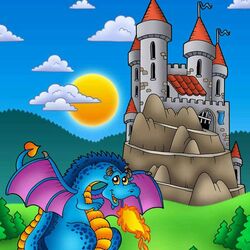 Пазл: Дракон, живущий по соседству