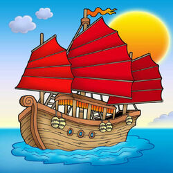 Пазл: Парусник