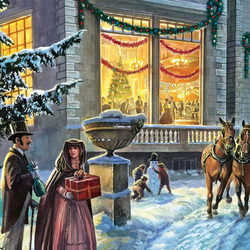 Пазл: Торжественное Рождество