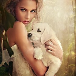 Пазл: Мой милый щенок