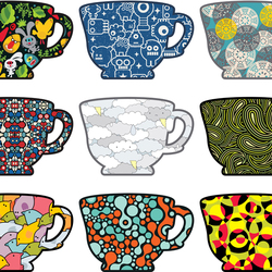 Пазл: Чашечки