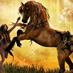 Пазл: Волшебный конь