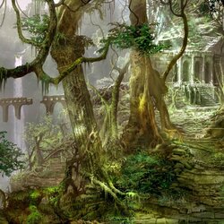 Пазл: На неведомых дорожках