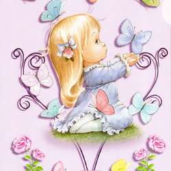 Пазл: Разноцветные бабочки