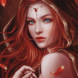 Пазл: Девушка в капюшоне