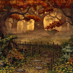 Пазл: Домик в дереве