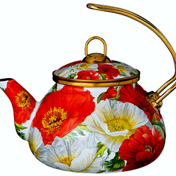 Пазл: Чайник эмалированный 