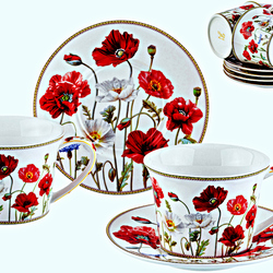 Пазл: Чайный набор 