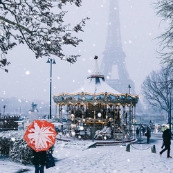 Пазл: Зима в Париже