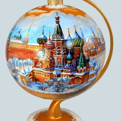 Пазл: Новогодний шар 