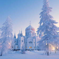 Пазл: Зимний собор