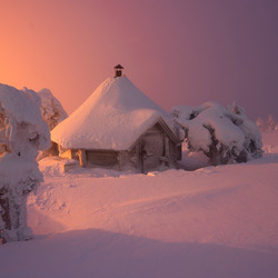Пазл: Зимние сумерки