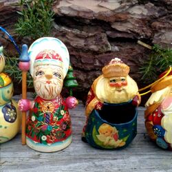 Пазл:  Игрушки для ёлки