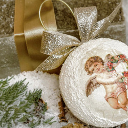 Пазл: Новогодний шарик