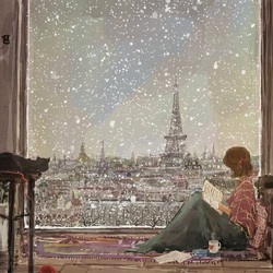 Пазл: Париж из окна 