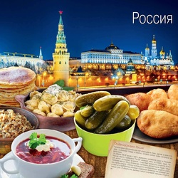 Пазл: Кулинарное путешествие в Россию