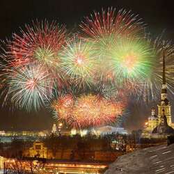 Пазл: Новый год в Санкт-Петербурге