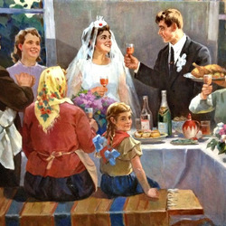 Пазл: Комсомольская свадьба