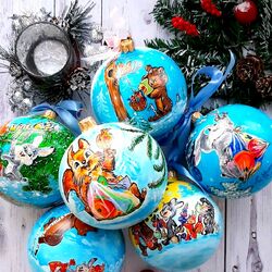 Пазл: Ёлочные шары