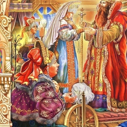 Пазл: Сказка о царе Салтане