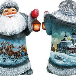 Пазл:  Катание на тройке