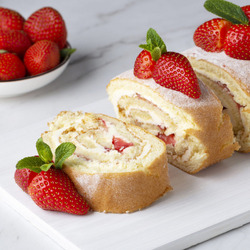 Пазл: Десерт с ягодами