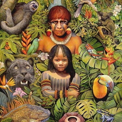 Пазл: Индейцы Амазонии