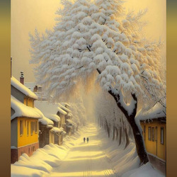 Пазл: На улице зима