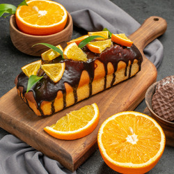 Пазл: Апельсиновый десерт