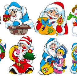 Пазл:  Друзья Нового года