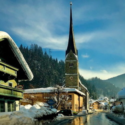 Пазл: Альпийский городок