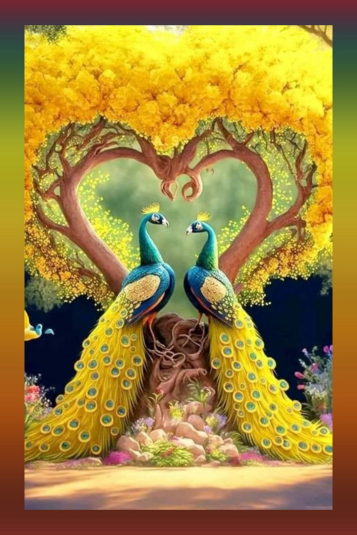 Пазл «Павлины» из 216 элементов | Собрать онлайн пазл №272718