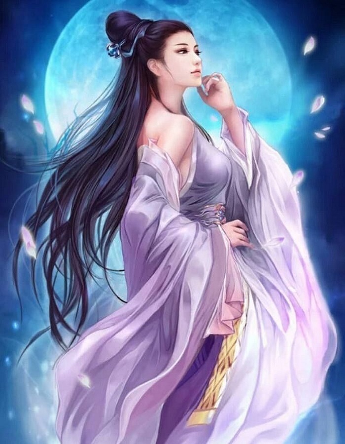 Пазл «Богиня луны» из 252 элементов | Собрать онлайн пазл №273191