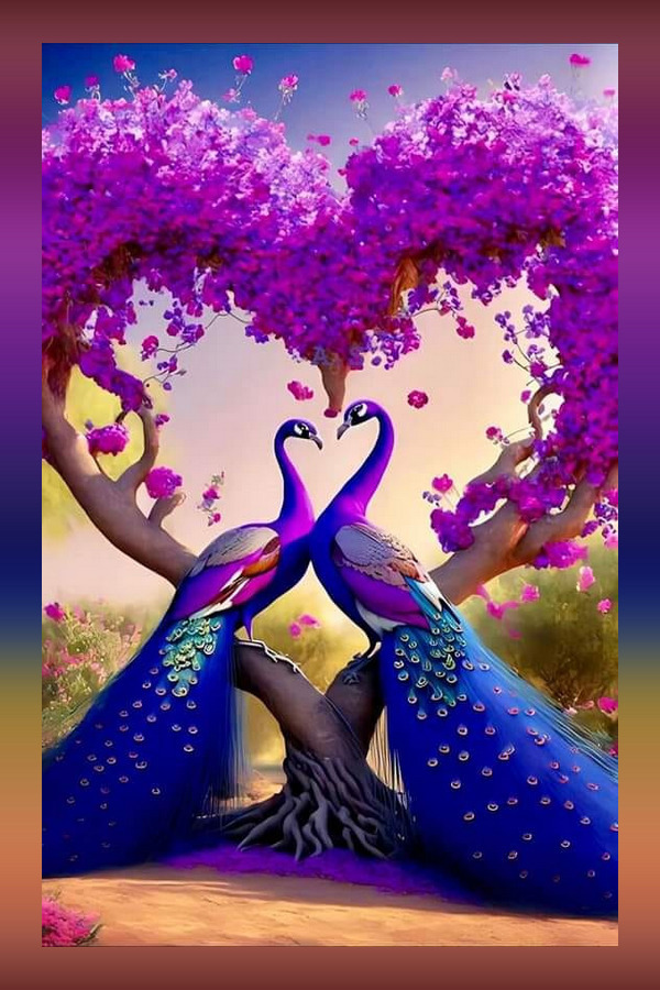 Пазл «Павлины» из 150 элементов | Собрать онлайн пазл №273357