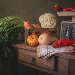 Пазл: Овощной натюрморт