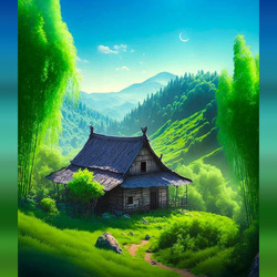 Пазл: Дом в горах