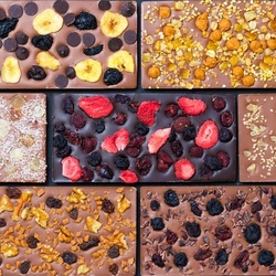 Пазл: Шоколадные плитки