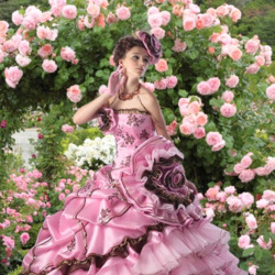 Пазл: Дама в саду