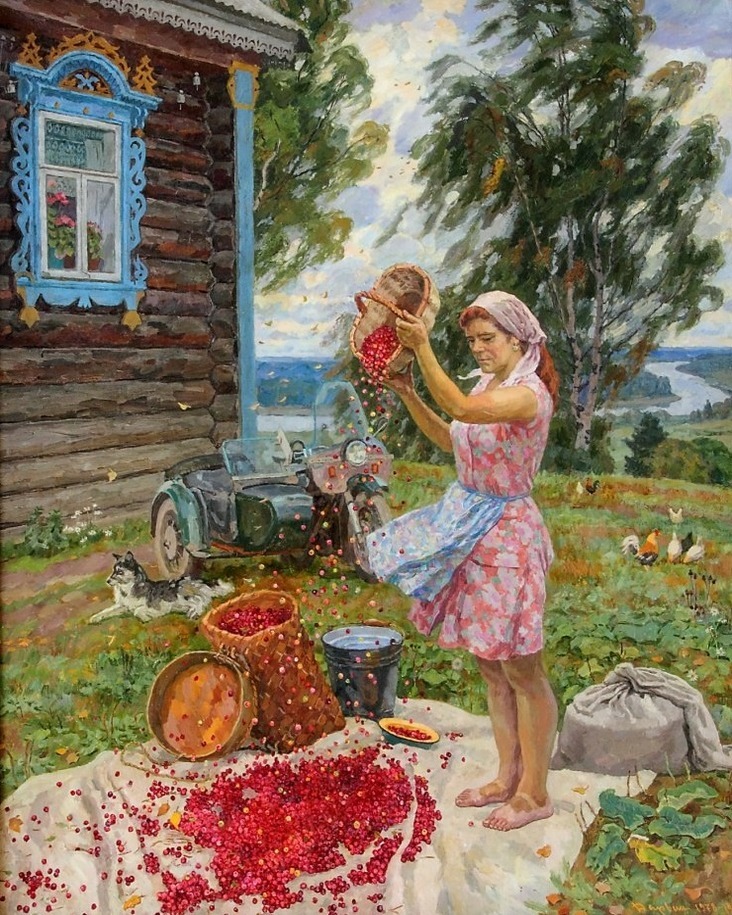 Пазл «В родном Нечерноземье» из 180 элементов | Собрать онлайн пазл №276027