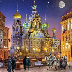 Пазл: Рождество в Санкт-Петербурге 