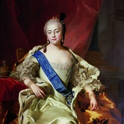 Пазл: Портрет российской императрицы Елизаветы Петровны