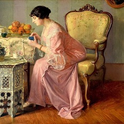 Пазл: Утро с чёрным кофе